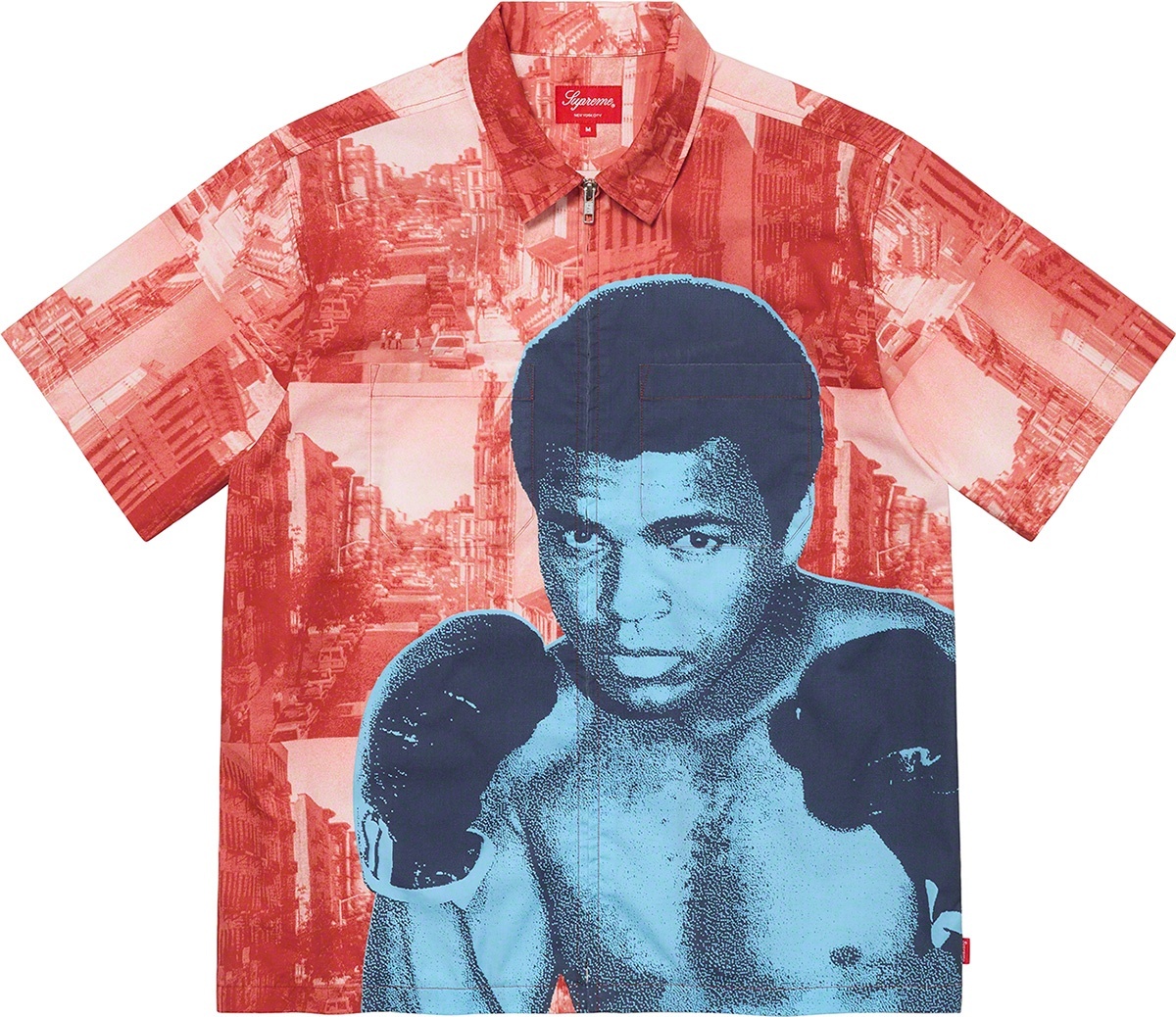 Muhammad Ali Zip Up S/S Shirt view 2